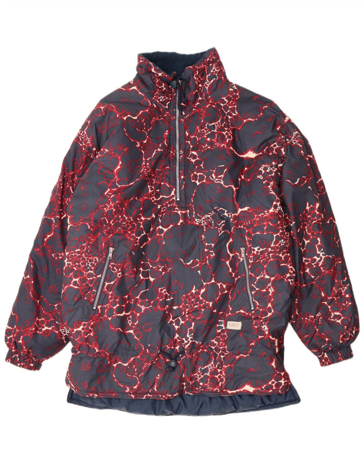 Etirel Boys Loose Fit Abstract Pattern Jacket Anorak 15-16 Years Navy Blue