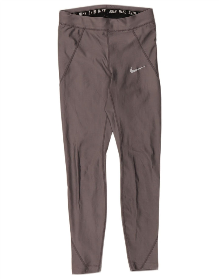 Γυναικείο κολάν NIKE Dri Fit UK 6 XS Grey Polyester