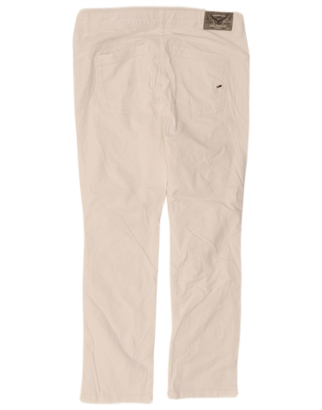 Tommy Hilfiger Ανδρικό Slim Jeans W34 L34 Λευκό βαμβακερό