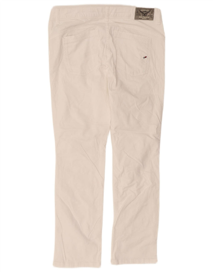 Tommy Hilfiger Ανδρικό Slim Jeans W34 L34 Λευκό βαμβακερό