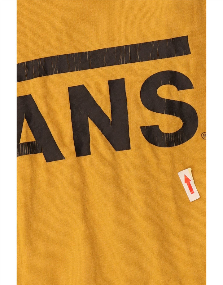 Ανδρικό Vans Graphic Hoodie Jumper μεγάλο κίτρινο βαμβακερό