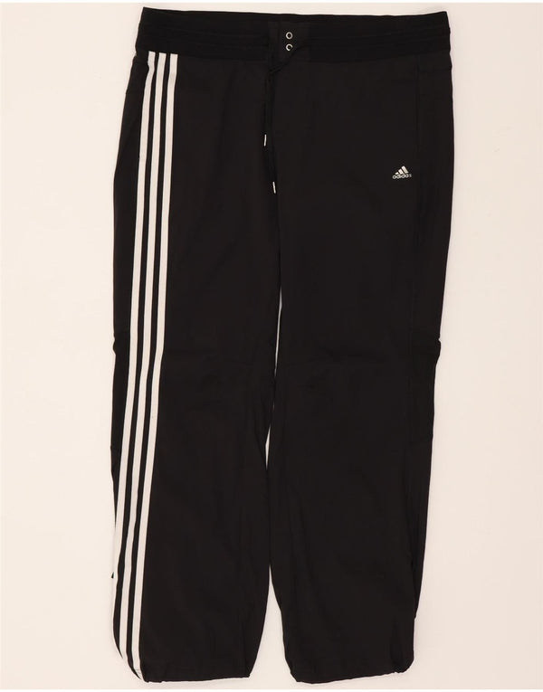 Adidas Γυναικεία φόρμα φόρμας Capri UK 16 Large W34 L28 Μαύρο