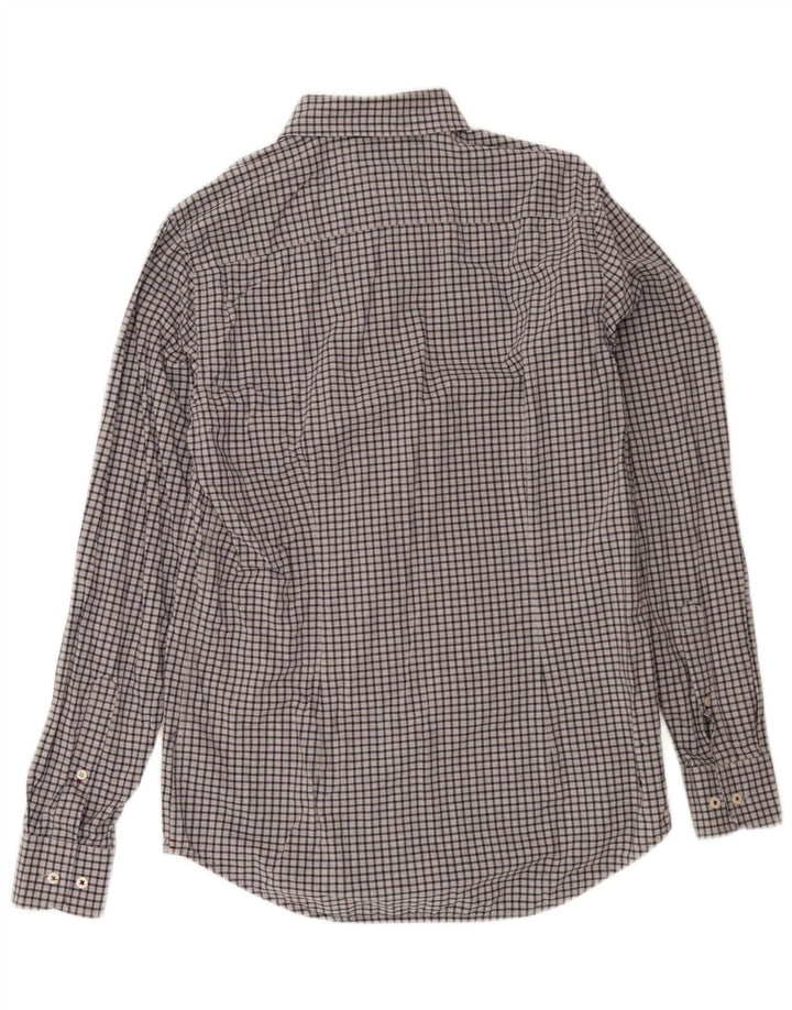 Ανδρικό πουκάμισο Tommy Hilfiger Slim Fit Μεσαίο γκρι βαμβακερό Gingham