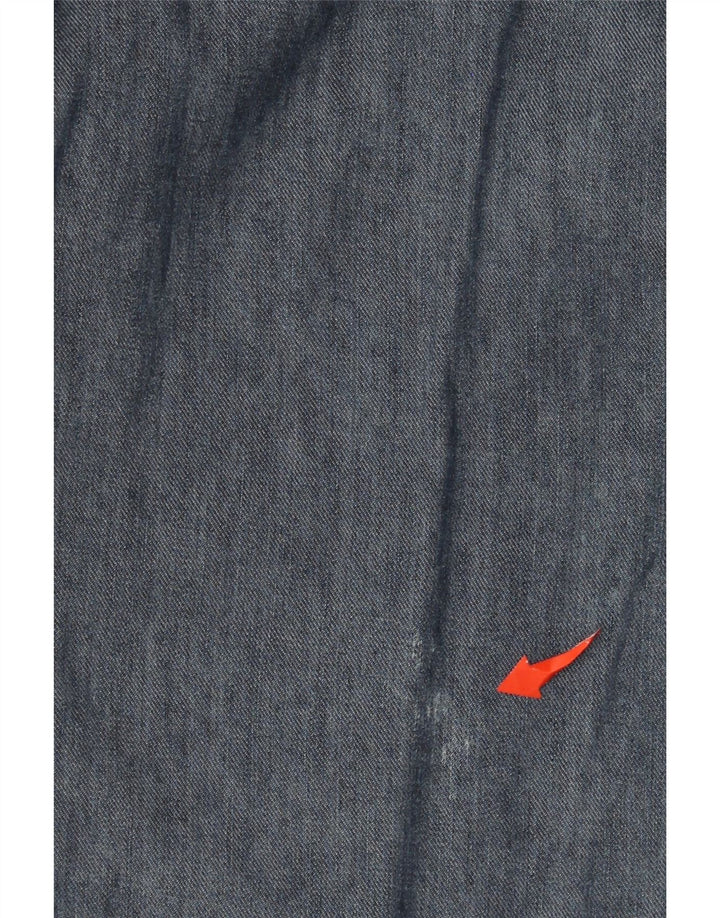 Ανδρικό τζιν πουκάμισο Lee, μεσαίο μπλε βαμβακερό