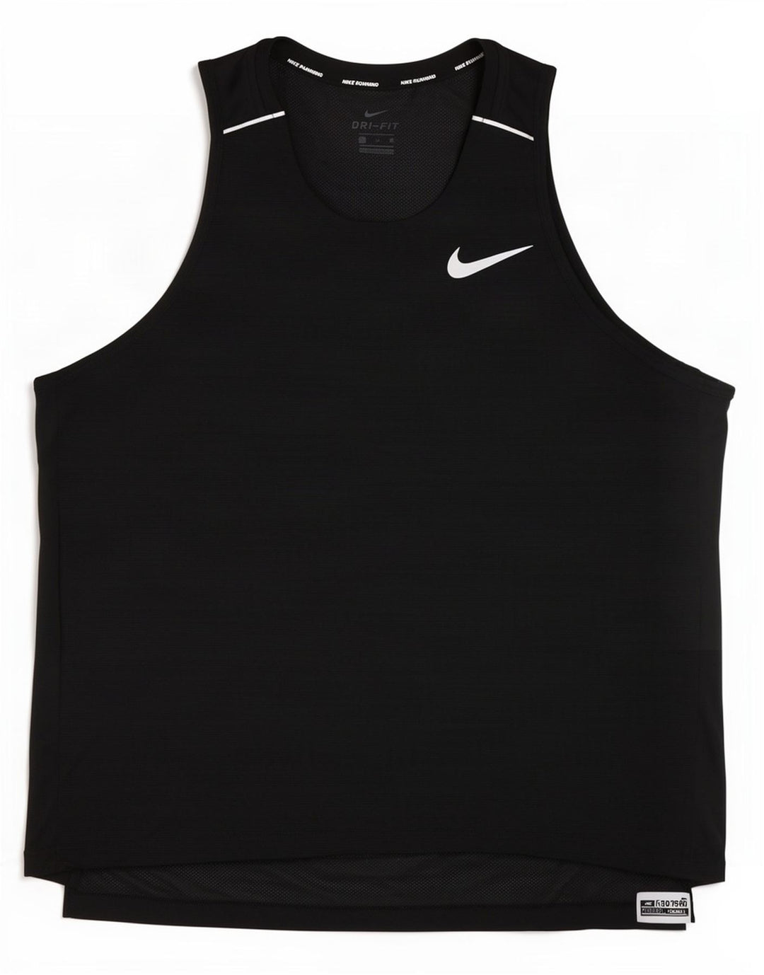 Ανδρικό φανελάκι Nike Dri Fit XL Μαύρο ριγέ πολυεστέρας