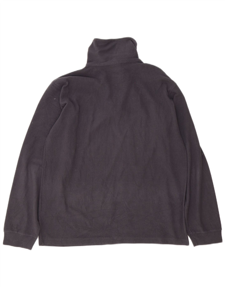 Champion Ανδρικό φερμουάρ Fleece Jumper Medium Grey Polyester