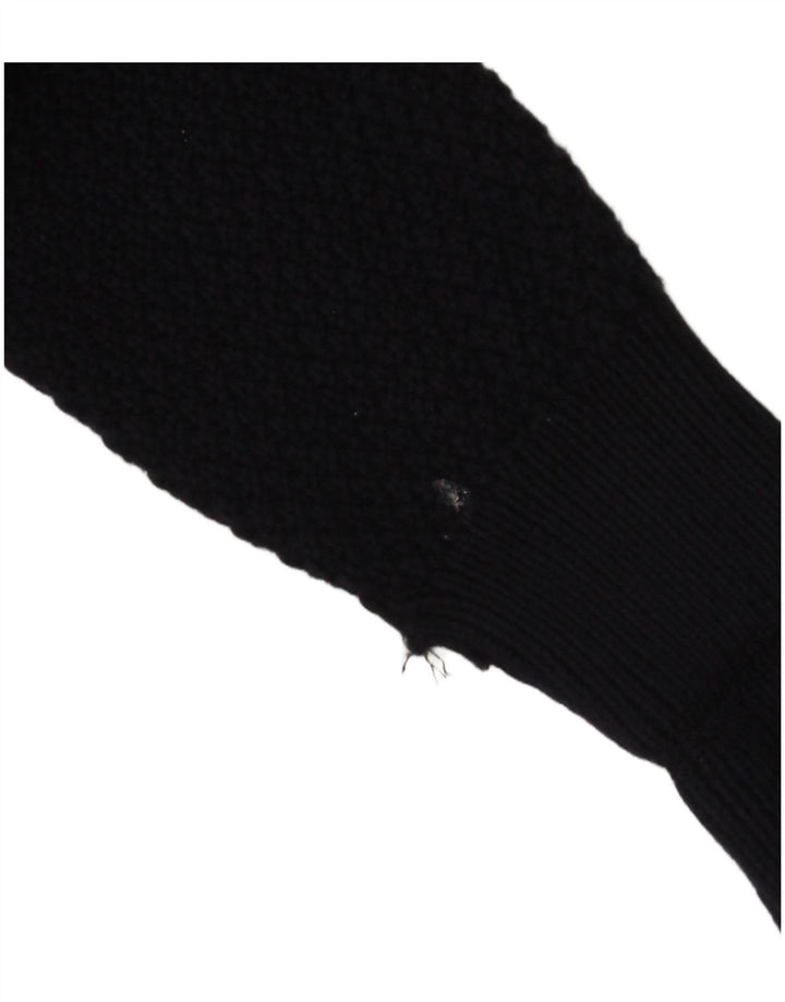 MASSIMO DUTTI Γυναικείο πουλόβερ Longline Cardigan UK 10 Small Navy Blue