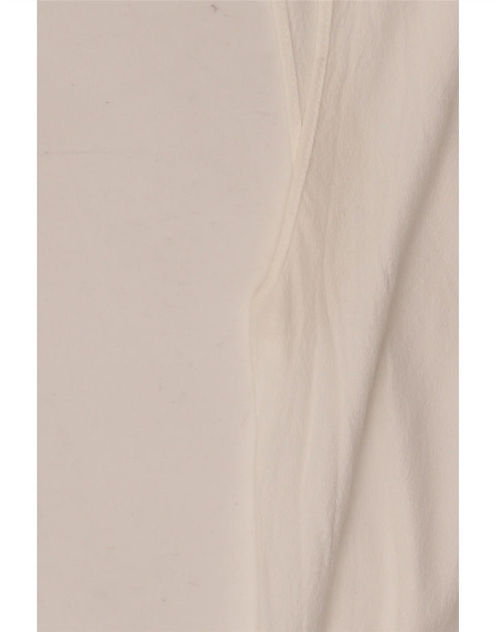 Trussardi Jeans Γυναικεία Μπλούζα Top IT 40 Small White Viscose