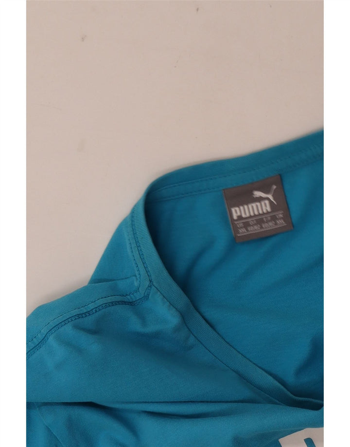 Ανδρικό γραφικό μπλουζάκι Puma 2XL Μπλε