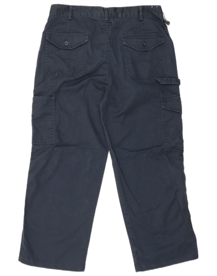 Ανδρικό παντελόνι Dickies Straight Crop Cargo W34 L25 Navy Blue Polyester