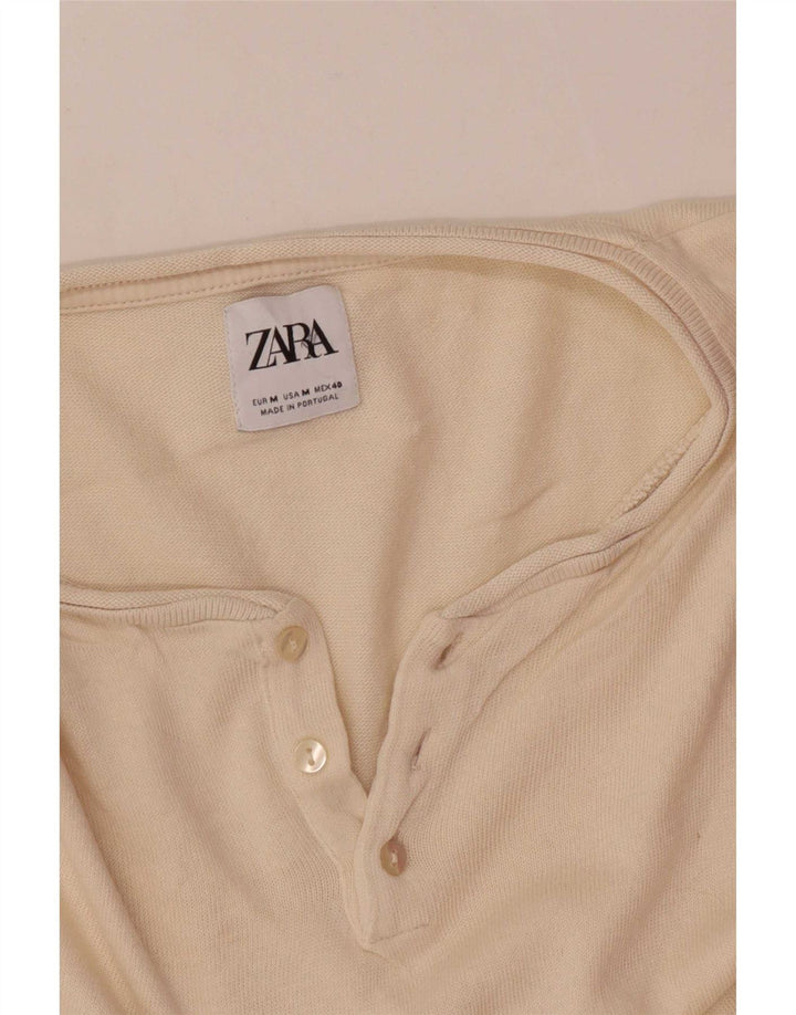 Ανδρικό T-Shirt Zara Top Medium Beige