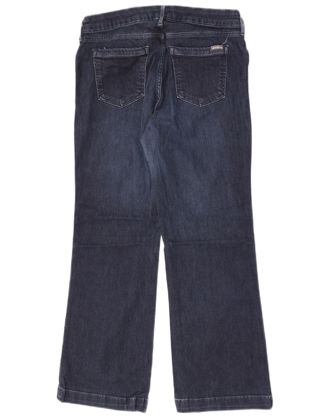 Eddie Bauer Γυναικείο τζιν μποτάκι με καμπύλες W32 L28 Navy Blue Cotton