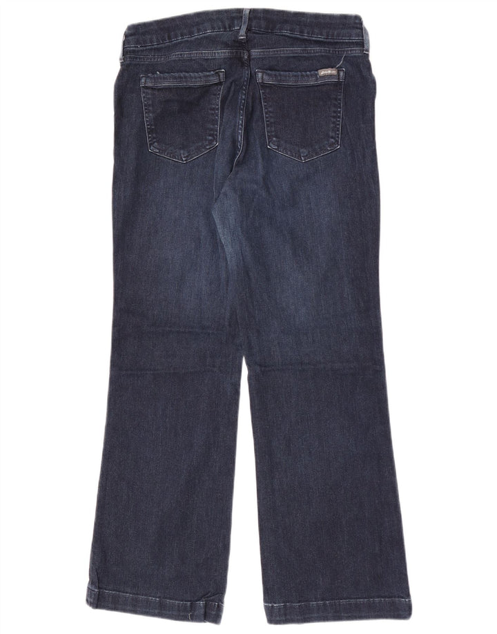 Eddie Bauer Γυναικείο τζιν μποτάκι με καμπύλες W32 L28 Navy Blue Cotton