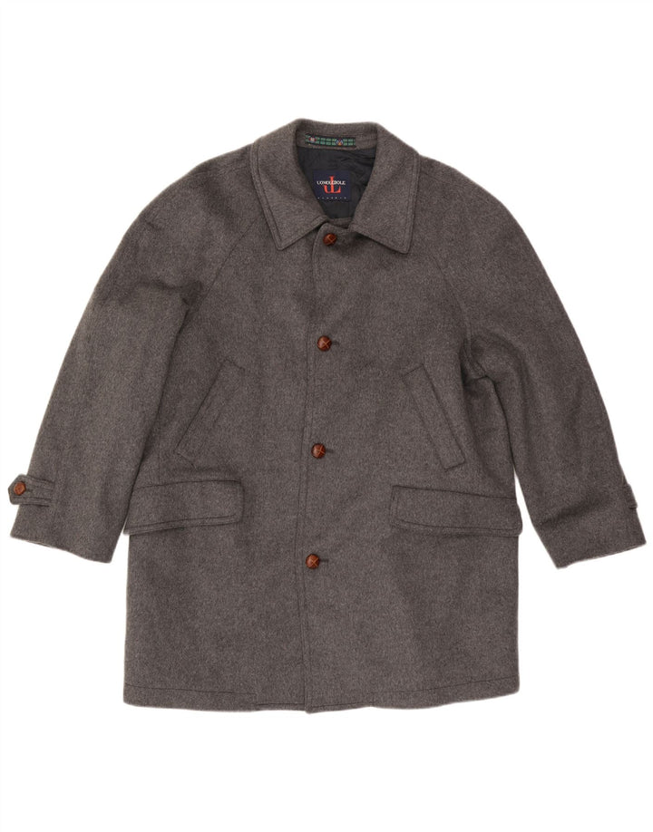 Ανδρικό πανωφόρι Uomo Lebole IT 47 Medium Grey Wool
