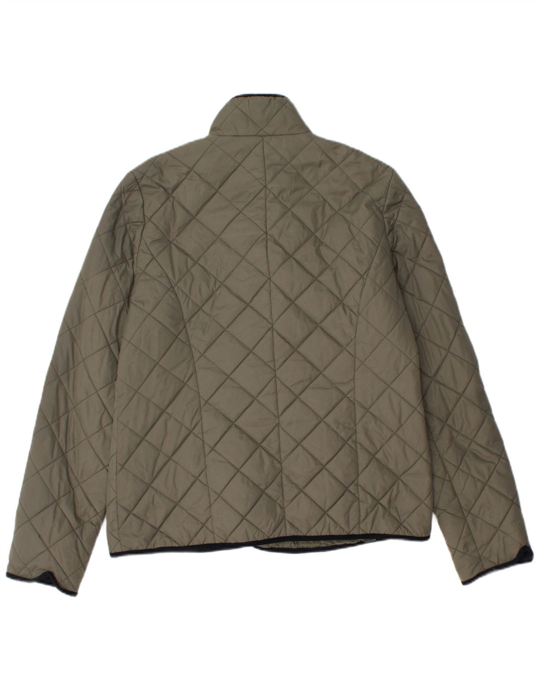 Γυναικείο καπιτονέ μπουφάν Jaeger UK 12 Medium Khaki Polyamide