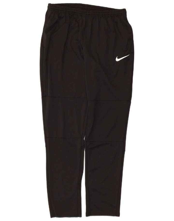 Ανδρικό παντελόνι αθλητικής φόρμας Nike Dri Fit μεγάλο μαύρο πολυεστέρα