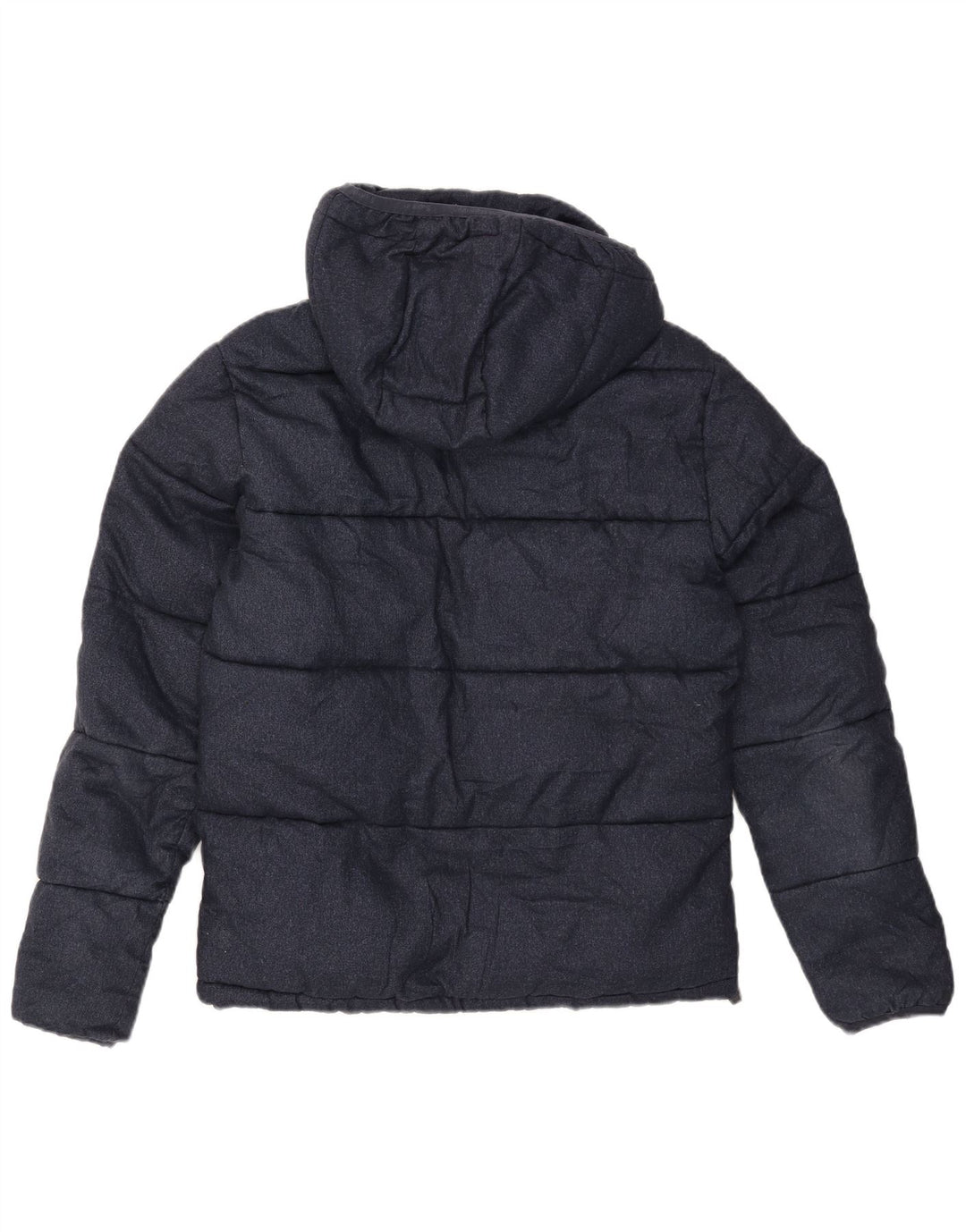 Superdry Ανδρικό μπουφάν με κουκούλα UK 40 Large Navy Blue Polyester