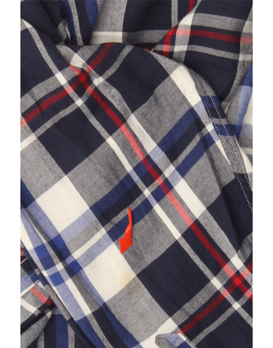 TOMMY HILFIGER Ανδρικό πουκάμισο New York Fit Flannel Large Navy Blue Check