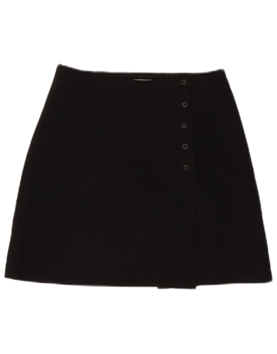 Zara Γυναικεία Μίνι Φούστα Wrap W24 XS Μαύρη Πολυεστέρας