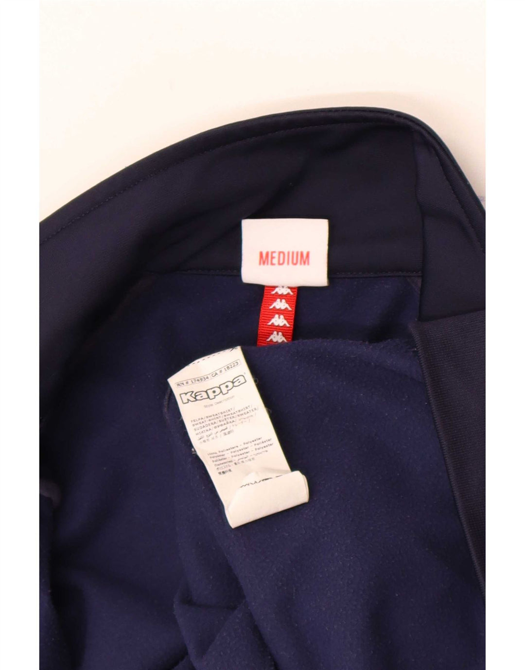 Ανδρική φόρμα γραφικής φόρμας Kappa Top Jacket Medium Navy Blue Colourblock