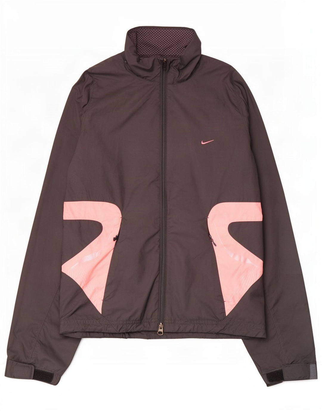 Nike γυναικείο μπουφάν βροχής Climalite UK 8/10 Μικρό γκρι πολυεστέρας