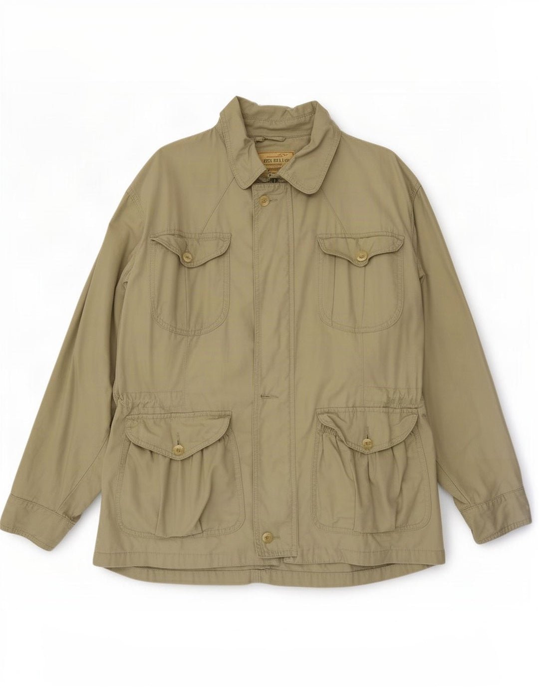 James Dillon Ανδρικό Utility Jacket UK 38 Medium Beige Cotton
