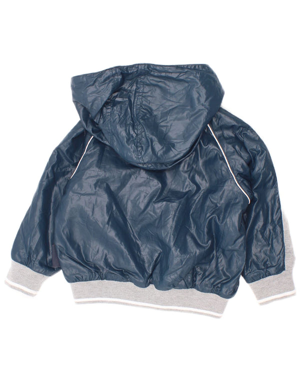 Κορυφαίο μπουφάν Champion Baby Boys φόρμα 6-9 μηνών XS Navy Blue Colorblock