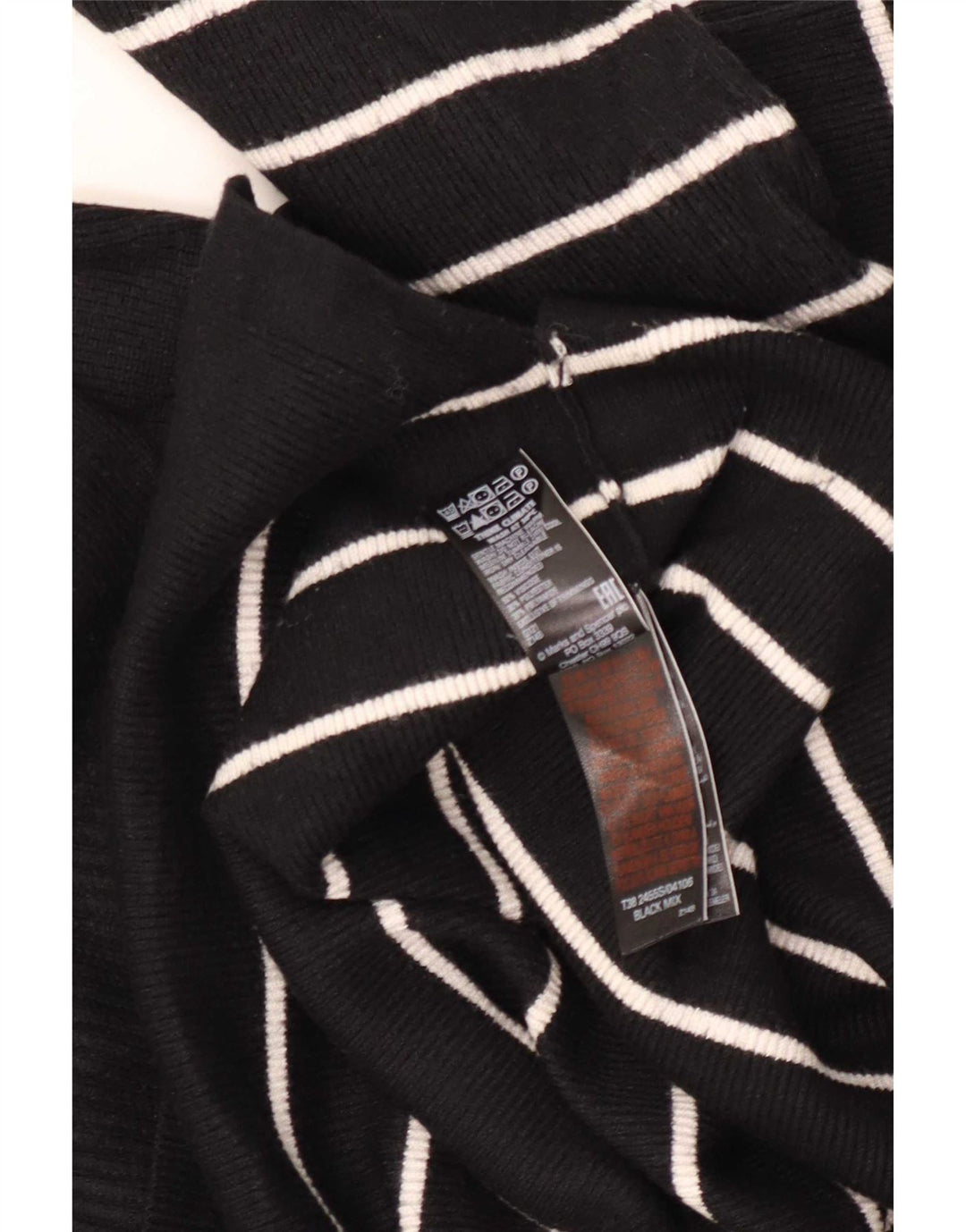 Marks & Spencer Γυναικείο πουλόβερ με λαιμό χελώνα UK 12 Medium Black