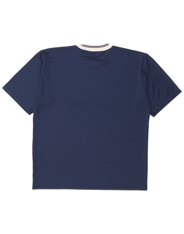 Ανδρικό T-Shirt FILA Top XL Navy Blue Polyester