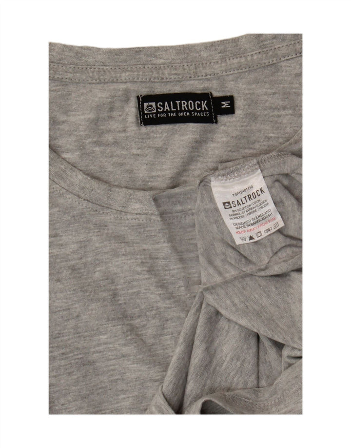 Ανδρικό T-Shirt Saltrock Top Μεσαίο γκρι βαμβακερό