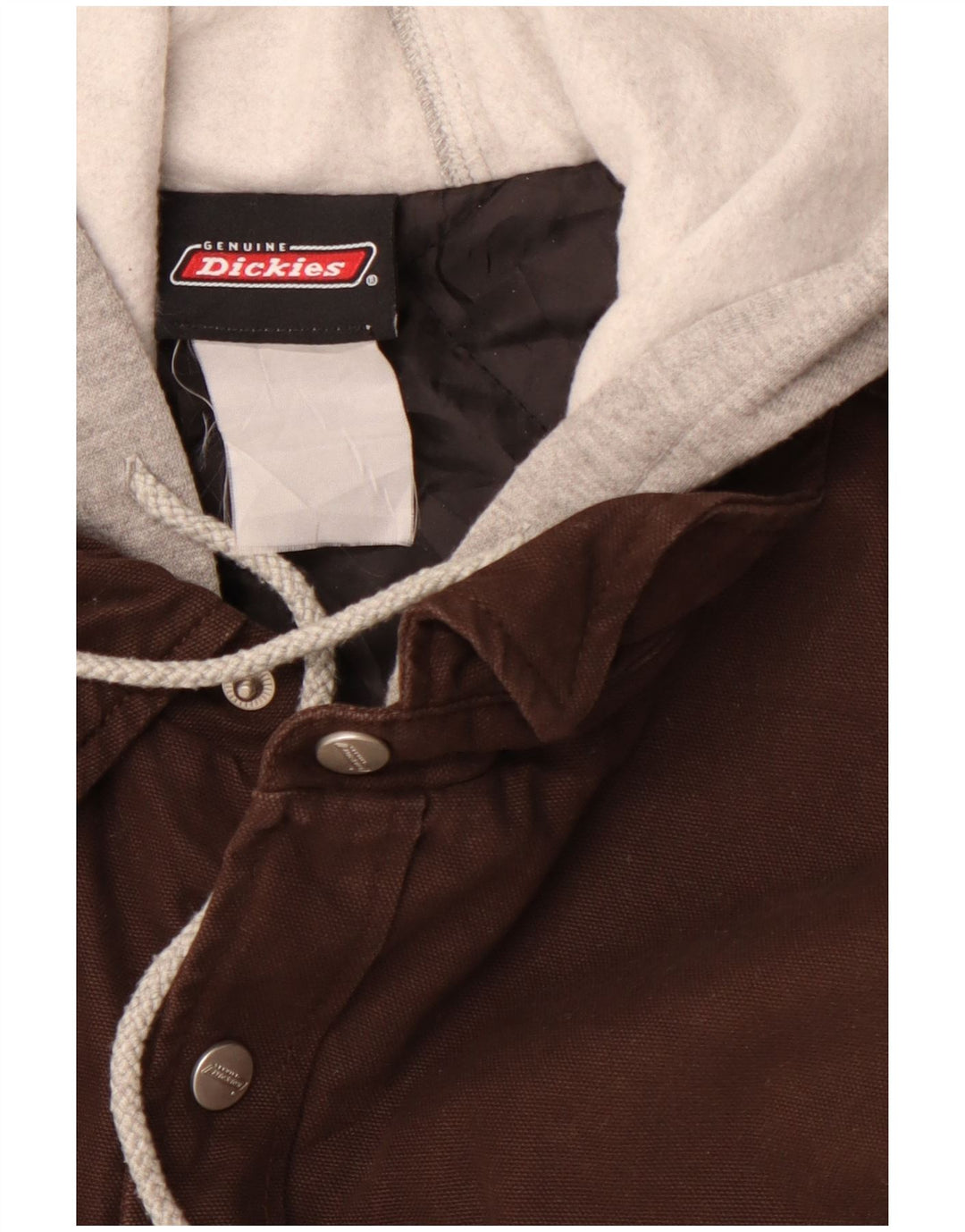 DICKIES Ανδρικό μπουφάν με κουκούλα UK 36 Small Brown Colourblock