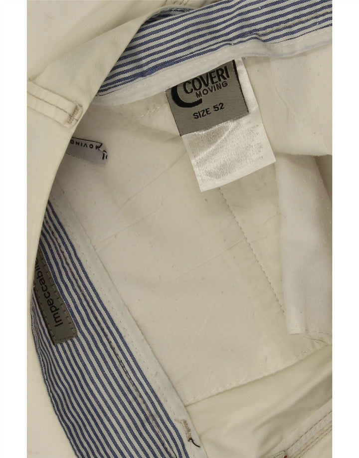 Ανδρικό σορτς Chino Coveri IT 52 XL W38 White Elastane