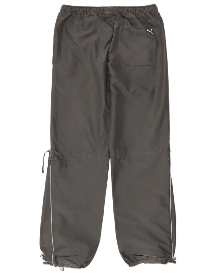 Puma Γυναικεία αθλητική φόρμα Παντελόνι Joggers UK 10 Small Grey Polyester