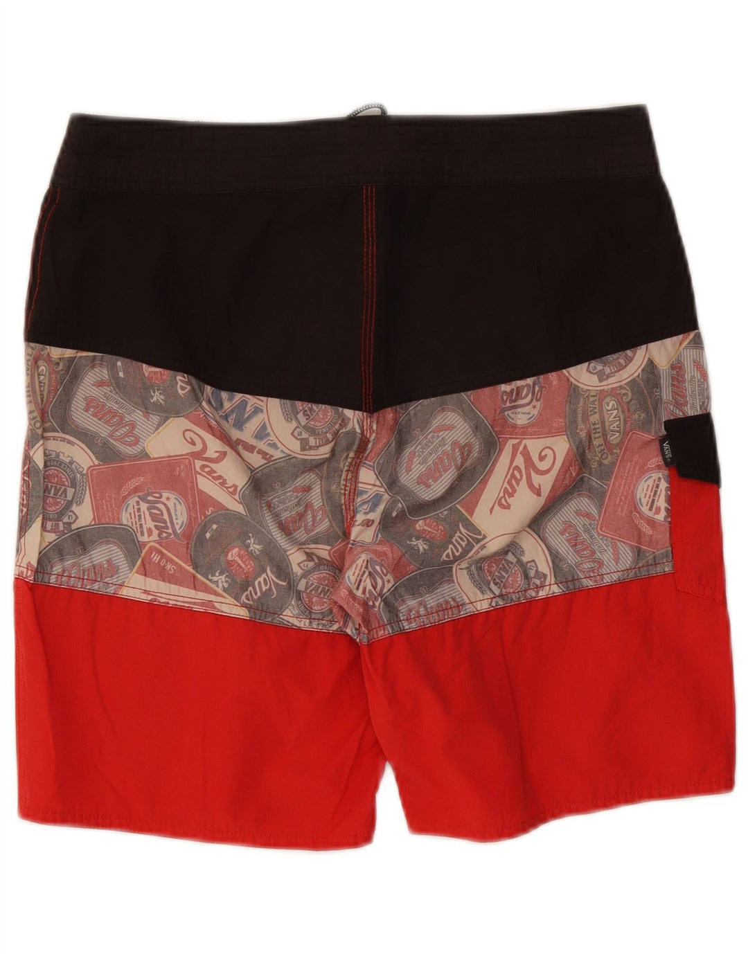 Ανδρικό γραφικό σορτς κολύμβησης Vans μεσαίο πολύχρωμο μπλοκ χρώματος