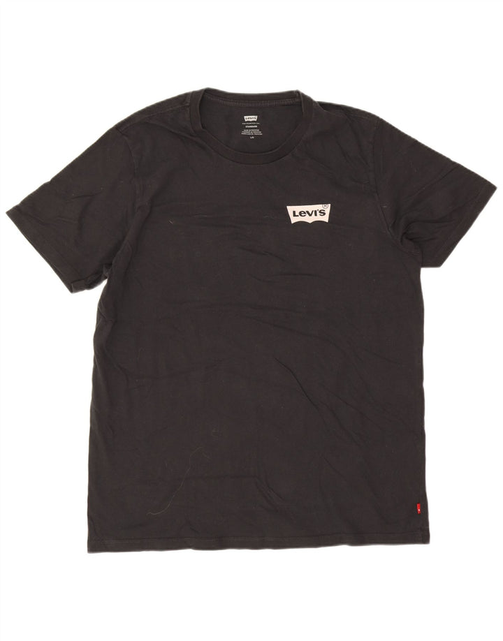 Ανδρικό T-Shirt Levi's Standard Top Large Μαύρο Βαμβακερό