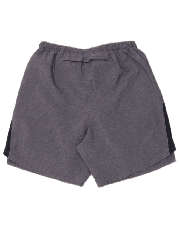 Γυναικείο αθλητικό σορτς NIKE Dri Fit UK 10 Small Blue Colorblock Πολυεστέρας