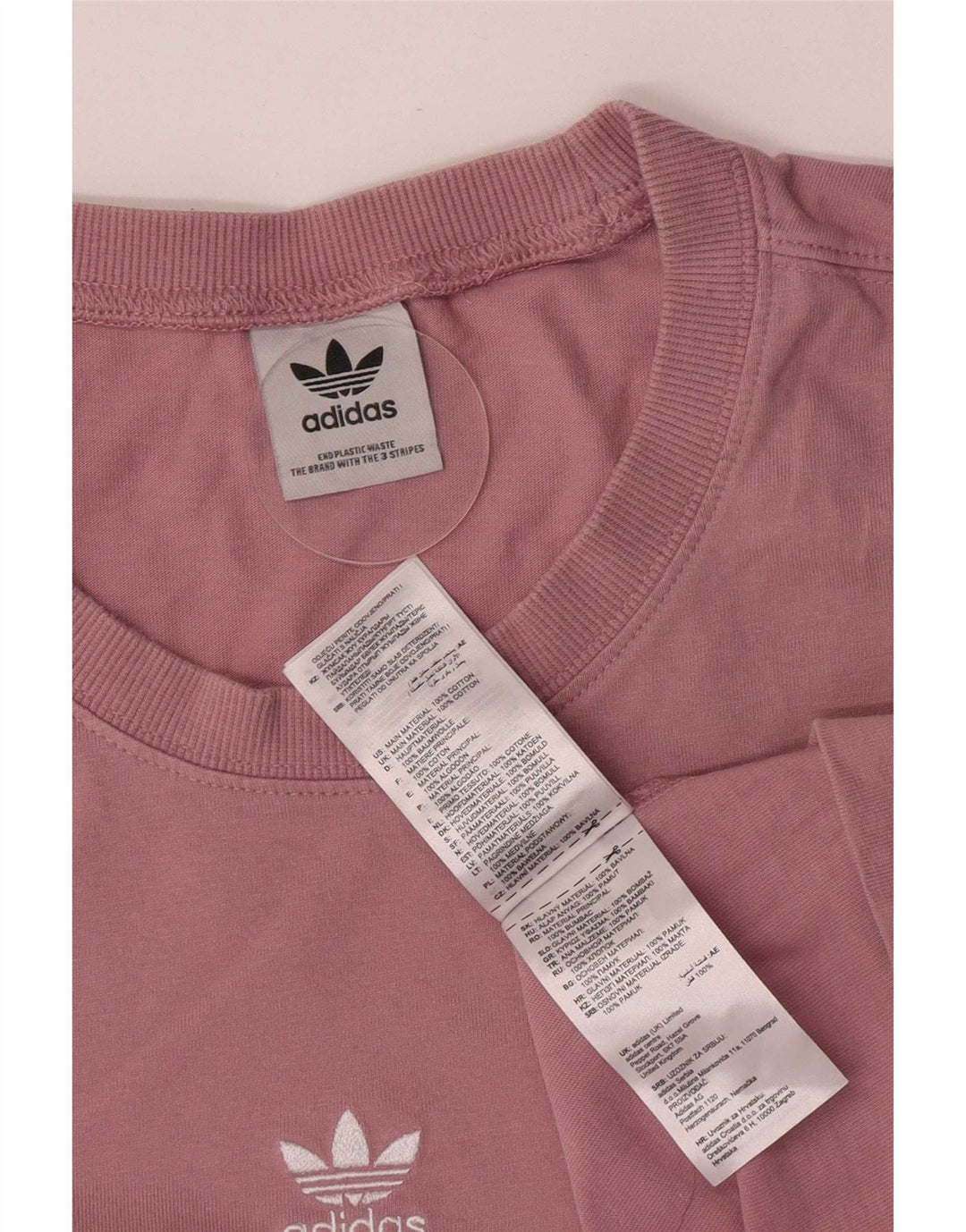 Ανδρικό T-Shirt Adidas Top 2XL Ροζ Βαμβακερό