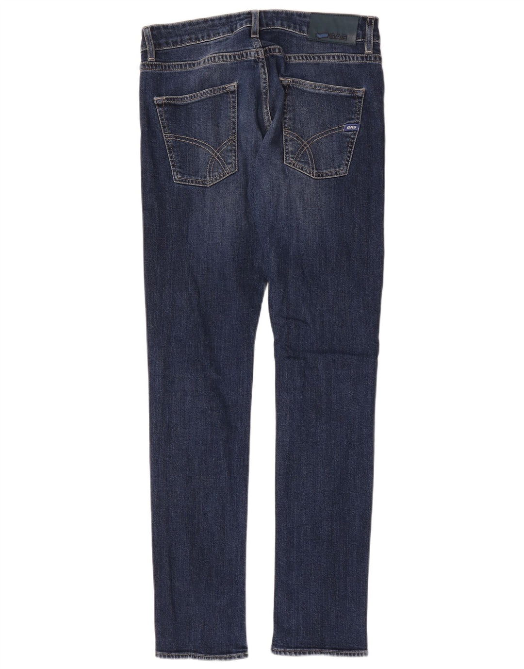 Gas Γυναικείο Slim Jeans W29 L32 Μπλε Βαμβακερό
