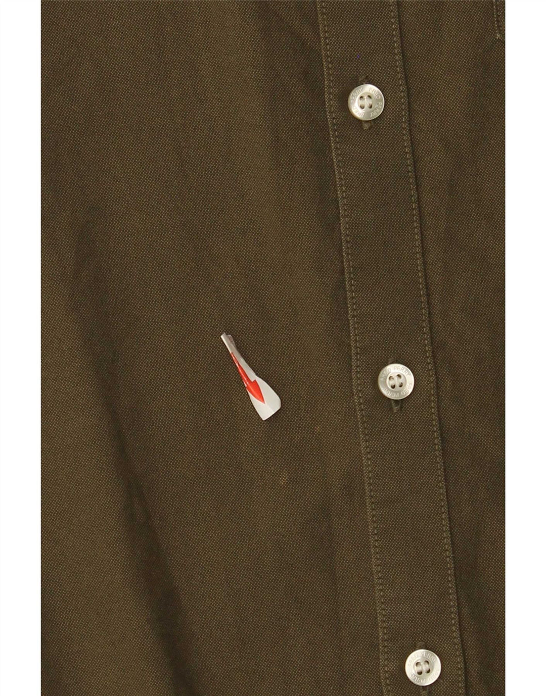 Fred Perry Ανδρικό κοντομάνικο πουκάμισο με κανονική εφαρμογή, μικρό πράσινο βαμβακερό