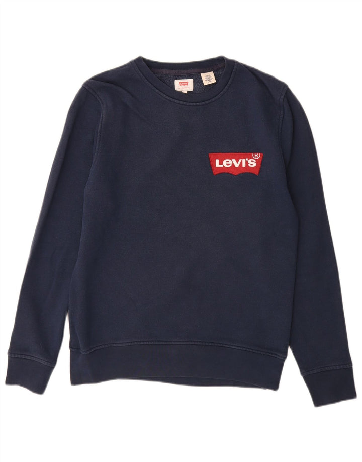 Ανδρικό φούτερ LEVI'S Jumper Small Navy Blue Cotton