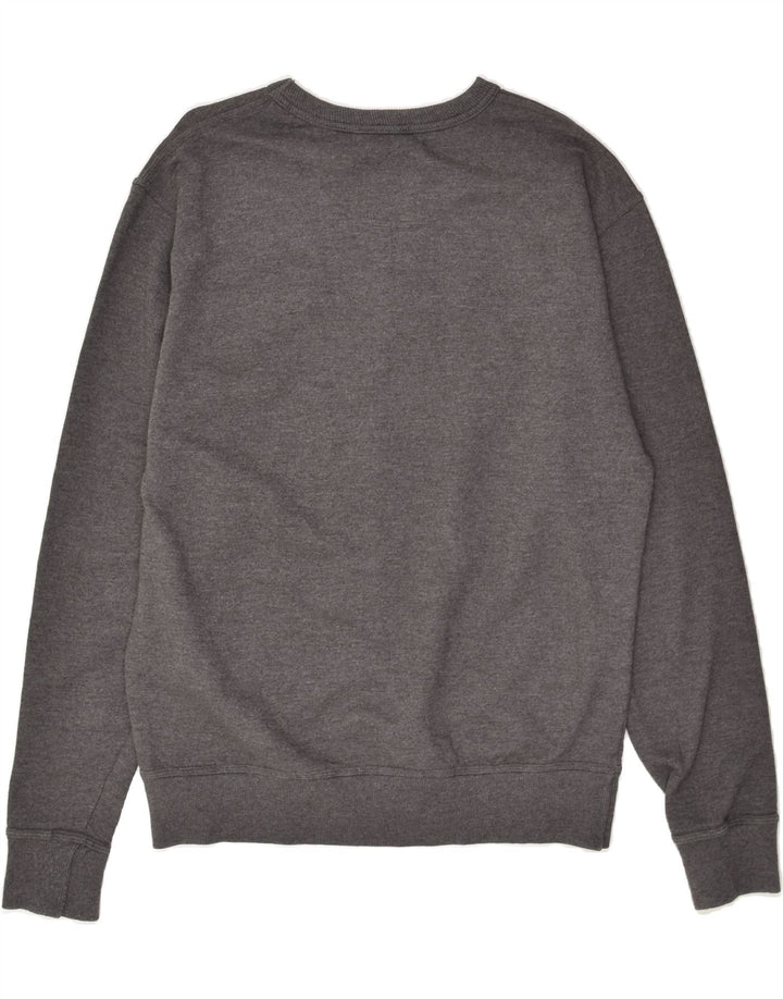 CHAMPION Mens Graphic Sweatshirt Jumper Medium Grey Cotton Vintage Champion and Second-Hand Champion from Messina Hembry 