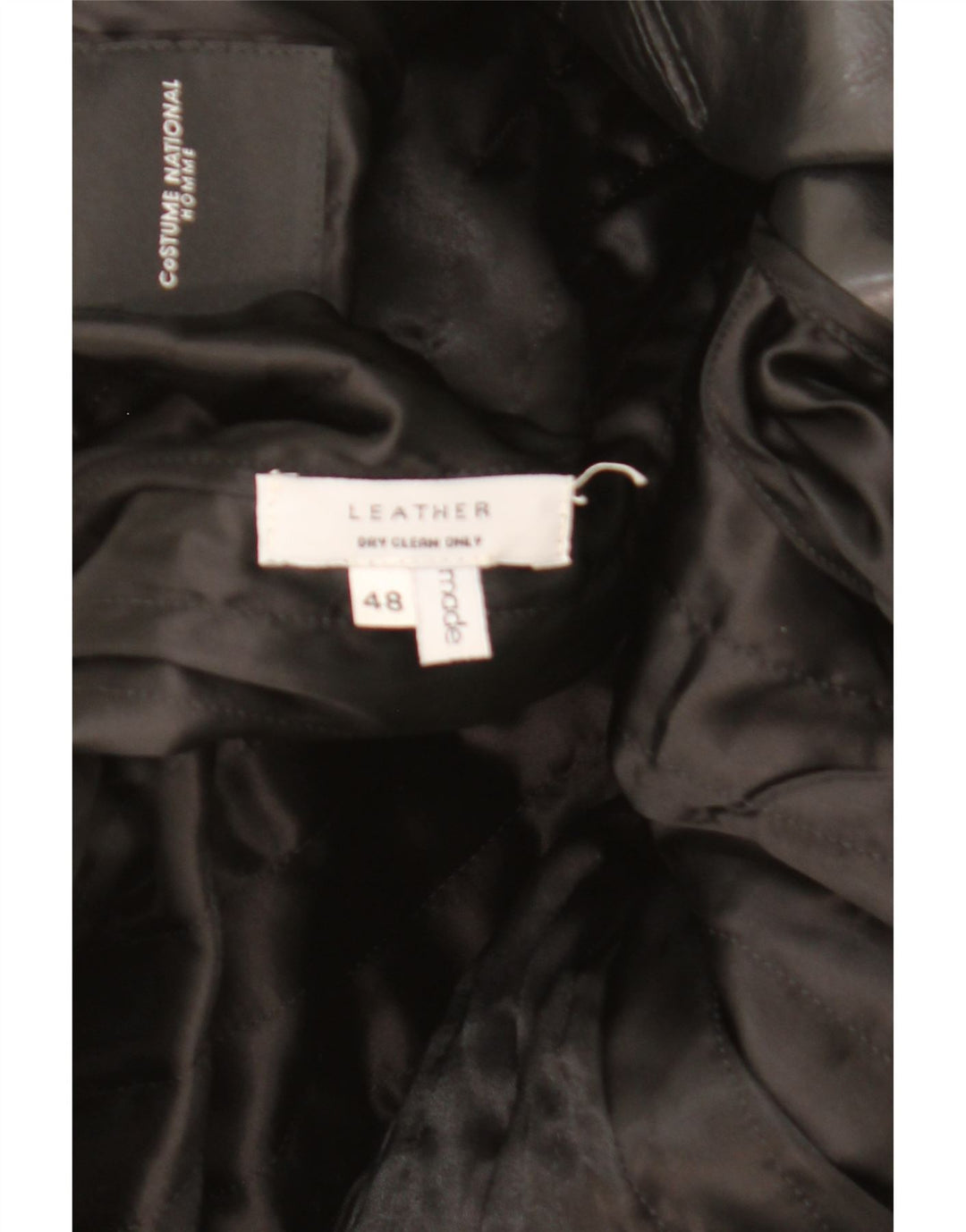 Κοστούμι National Mens Double Breasted Jacket IT 48 Medium Black