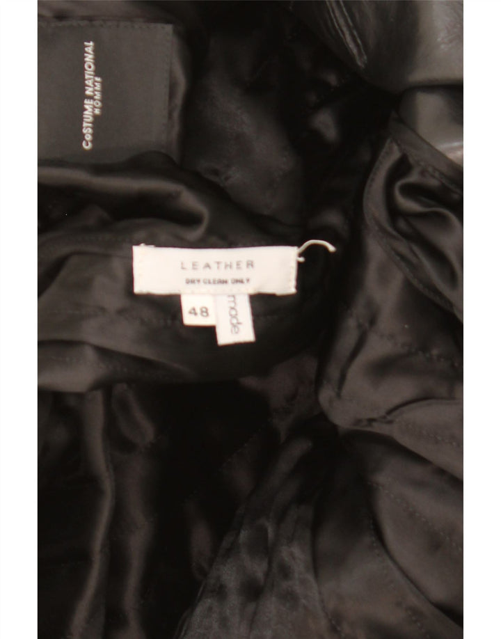 Κοστούμι National Mens Double Breasted Jacket IT 48 Medium Black