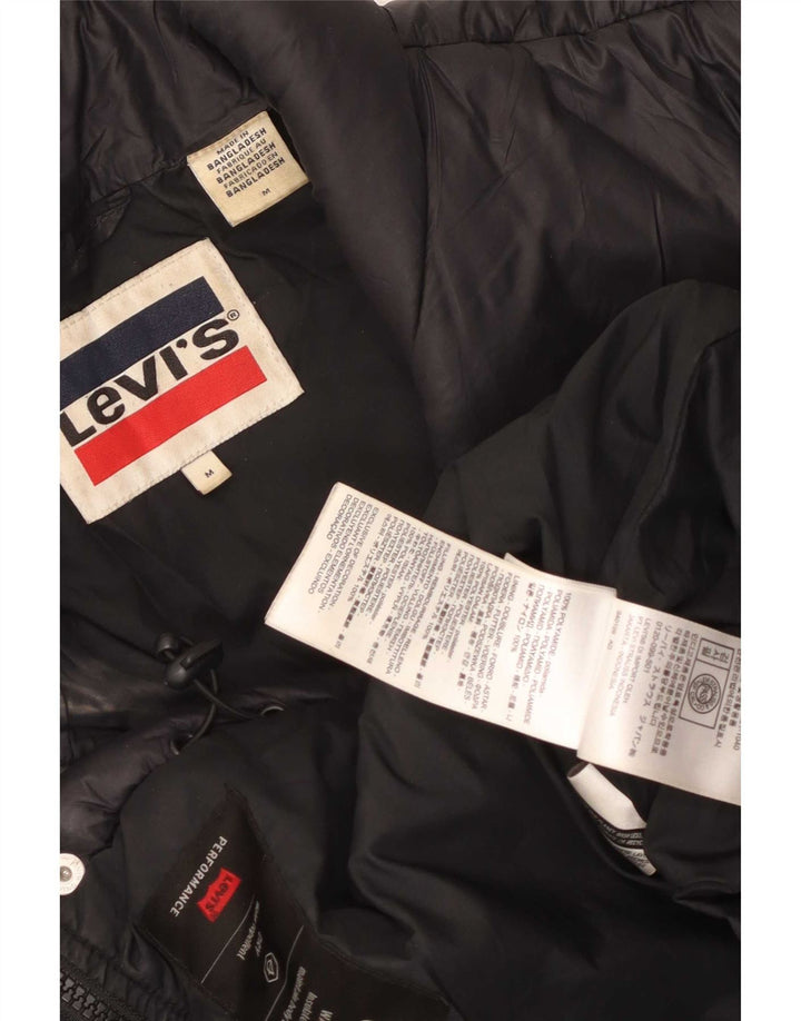 Ανδρικό μπουφάν Levi's padded UK 38 Medium Black Polyamide