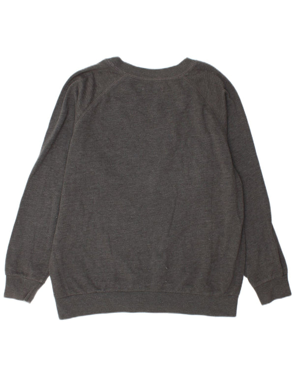 Γυναικείο Φούτερ Hollister Graphic Jumper UK 10 Small Grey Cotton