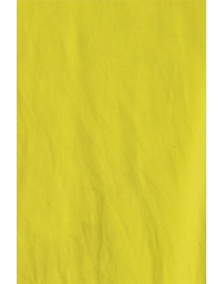 Ανδρικό T-Shirt Umbro Top 2XL κίτρινο βαμβακερό