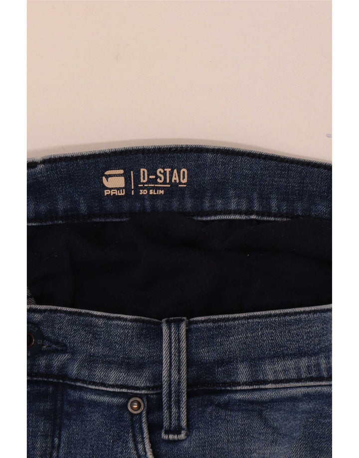 Ανδρικό G-Star Distressed Slim Jeans W34 L32 Blue