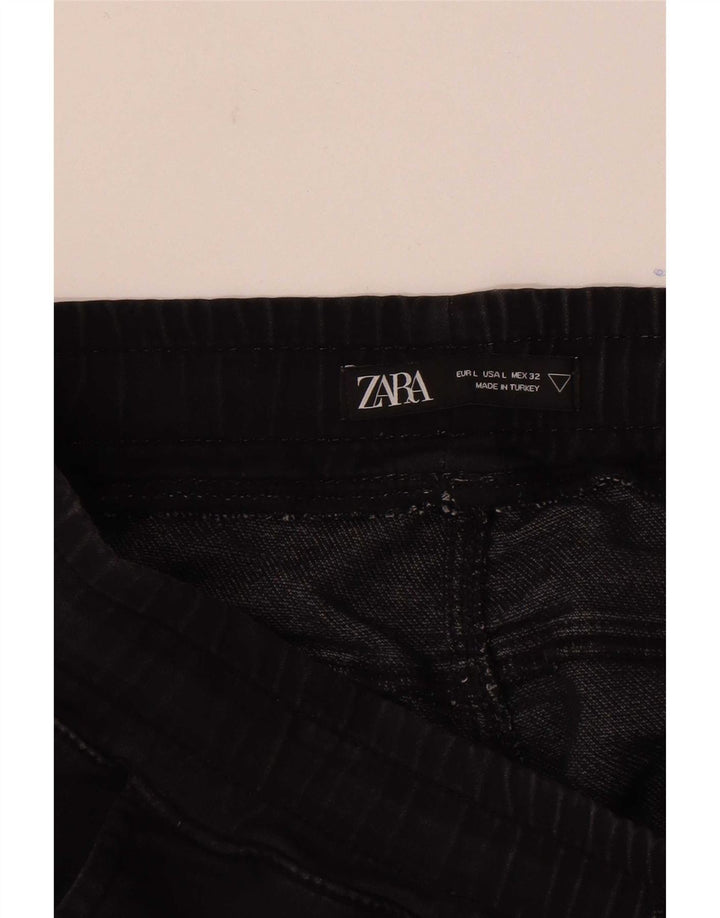 Zara Ανδρικό σορτς casual μεγάλο W34 μαύρο