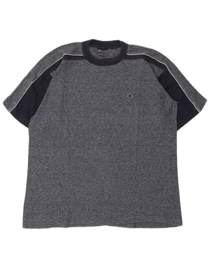 Ανδρικό T-Shirt Champion Top XL Navy Blue Flecked