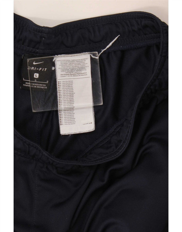 Ανδρικό παντελόνι αθλητικής φόρμας Nike Dri Fit Μεγάλο μπλε ναυτικό πολυεστέρα